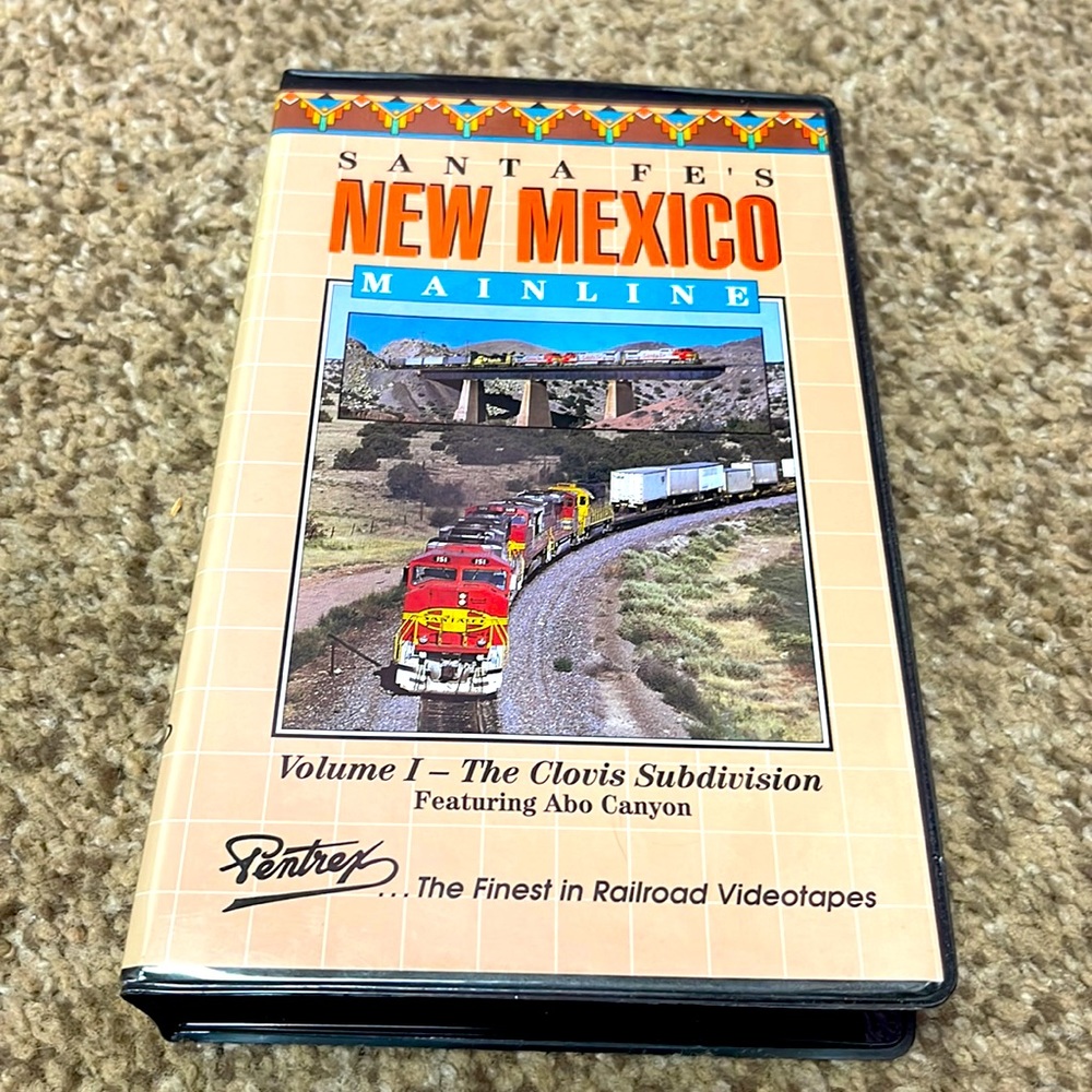 Santa Fe, New Mexico mainline, volume one VHS 1994 video tape